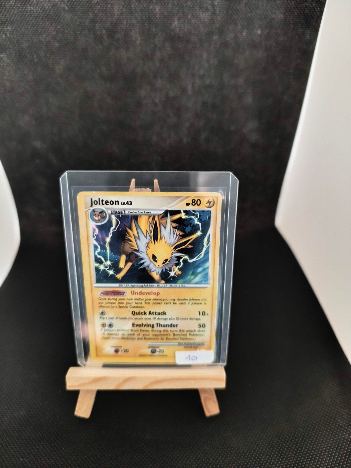 Jolteon Lv.43 #26/111 – Rising Rivals 2009 – Pokémon, Enlèvement ou Envoi