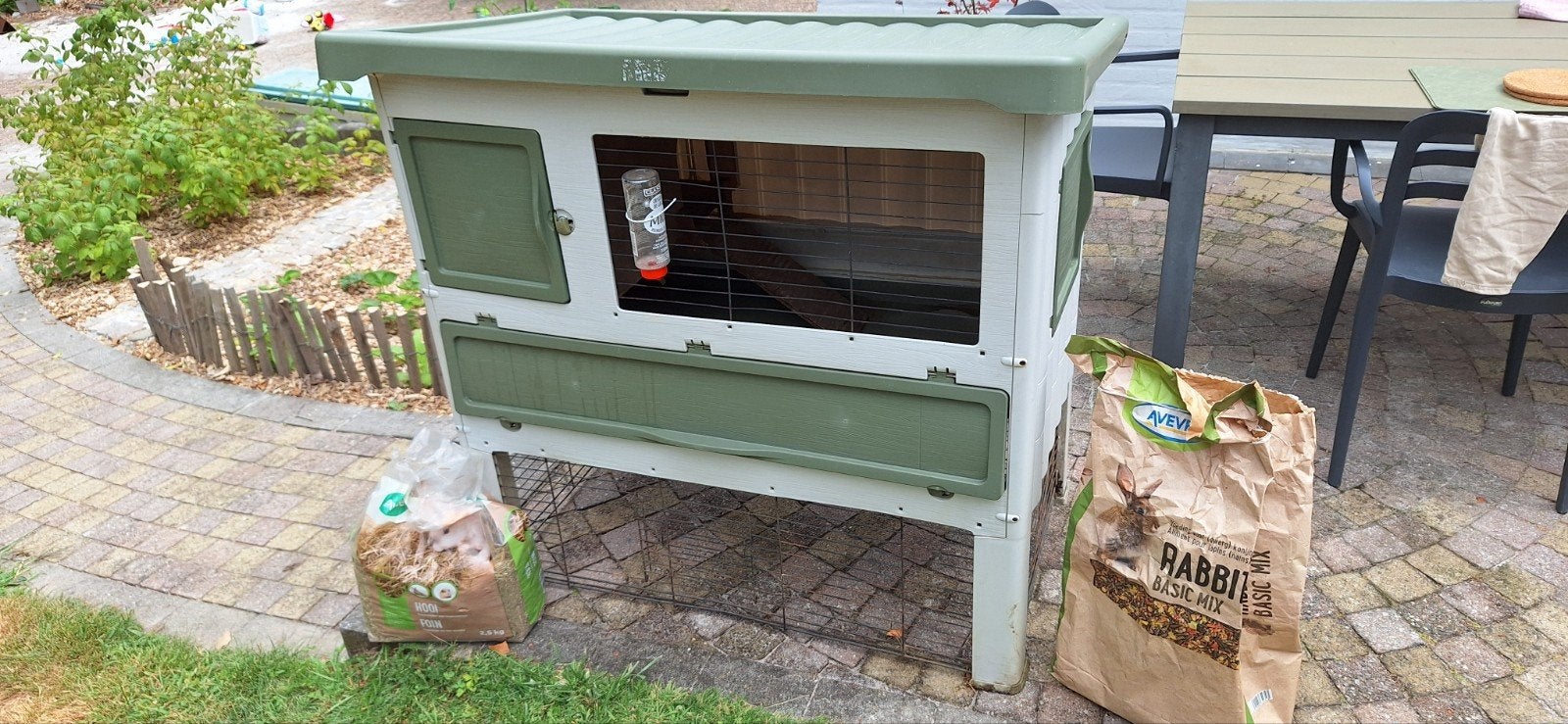 Ferplast konijnenhok, Ophalen, 90 cm of meer, Konijn, 110 cm of meer