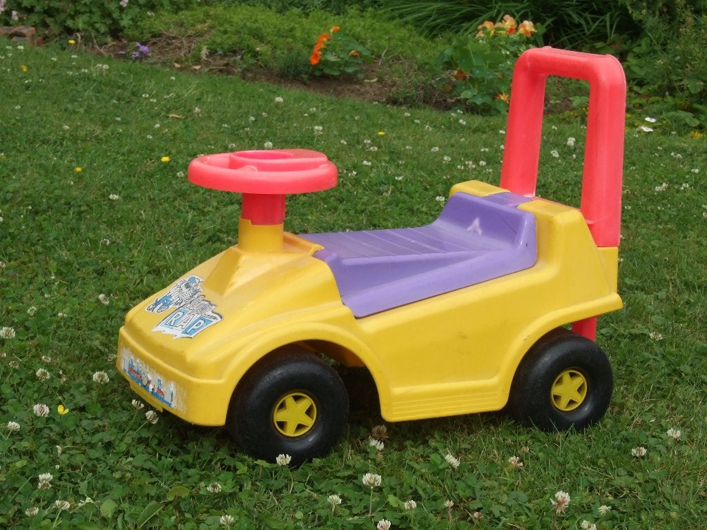 Loopauto, camper, en ook 3 duwwagentjes, alles in 100% staat, Kinderen en Baby's, Ophalen, Gebruikt
