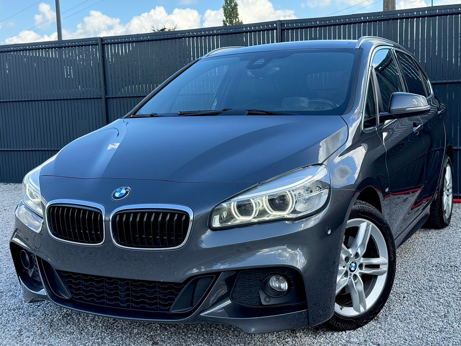 Bmw 216d Active Tourer 09/2015 192000Km M Packet Sport Tvac, Auto's, BMW, Voorwielaandrijving, Monovolume, 5 deurs, Zilver of Grijs