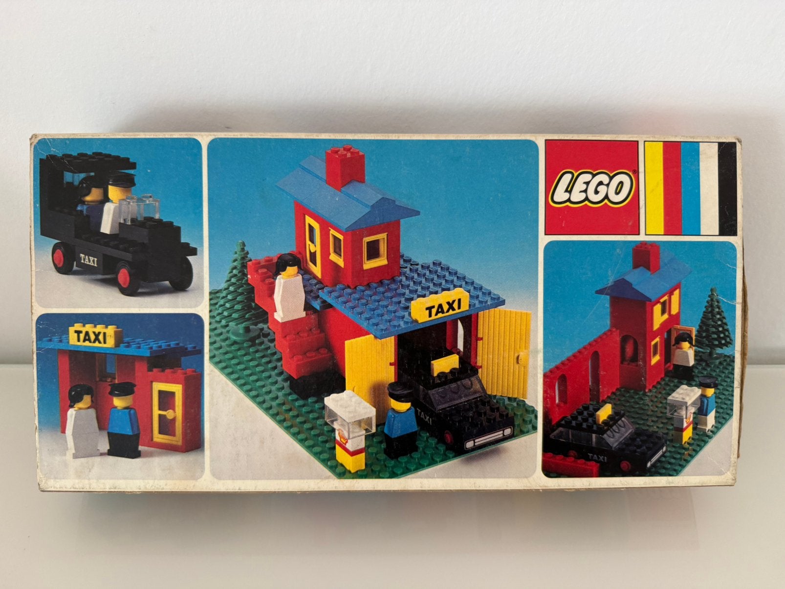 LEGO 368 Taxi Station 1976 — manuel complété à  90 %, Enfants & Bébés, Enlèvement ou Envoi, Lego, Utilisé, LEGOLAND