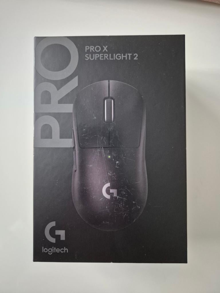 Logitech G Pro X Superlight 2 - Nieuw en verzegeld, Draadloos, Rechtshandig, Muis, Logitech G