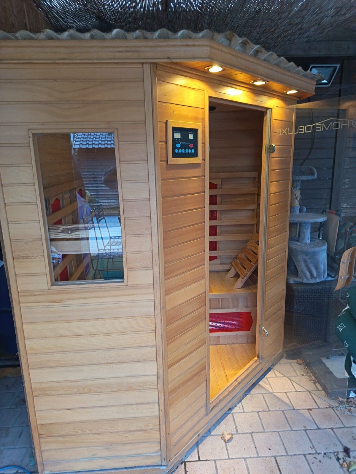 Infrarood cabine - sauna (2-4p), Ophalen, Infrarood