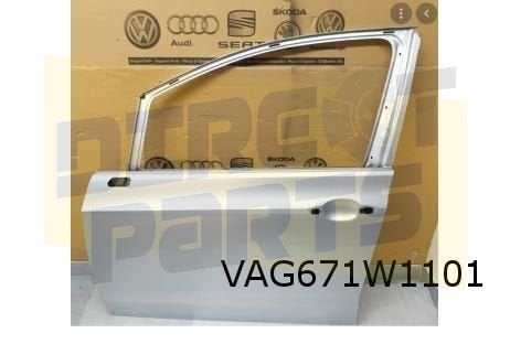 Volkswagen Golf VII Sportsvan (3/14-9/20) Voorportier Links, -, -, -, Verzenden