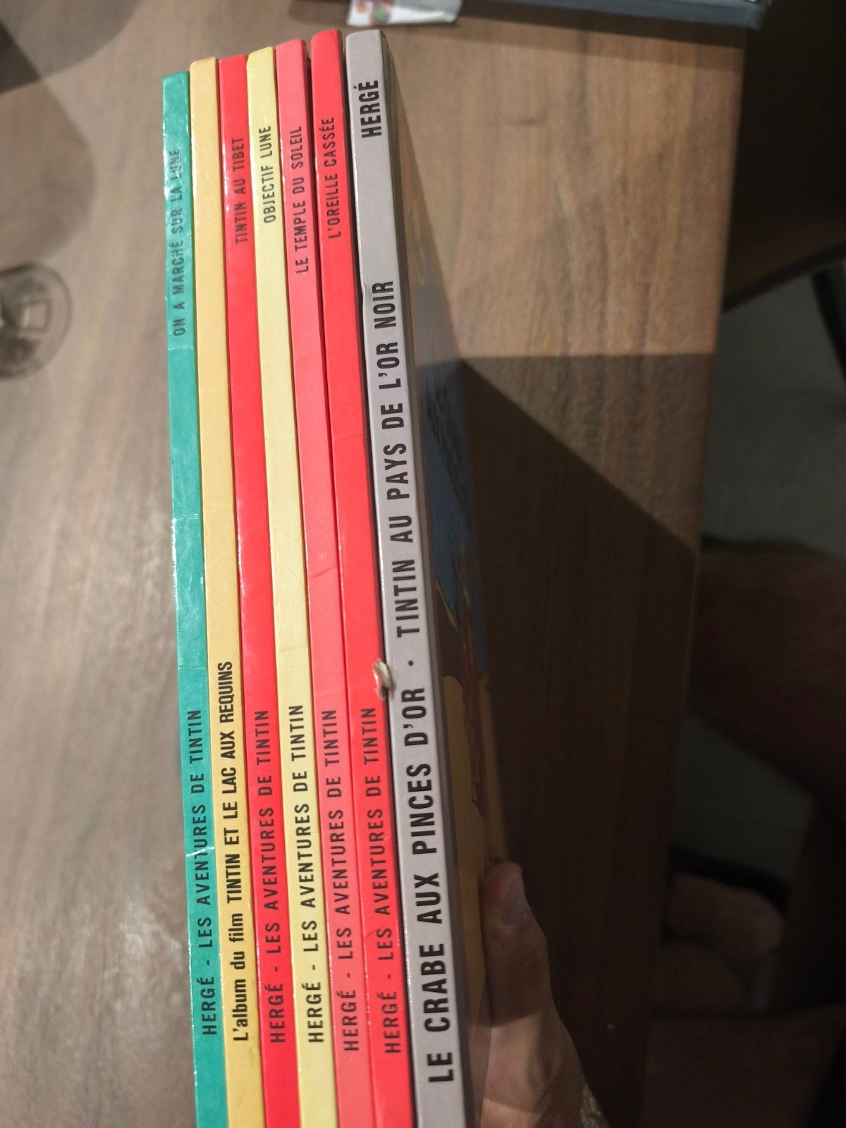 lot de bande dessinée Tintin édition 1980 a 1990, Enlèvement, Bandes dessinées