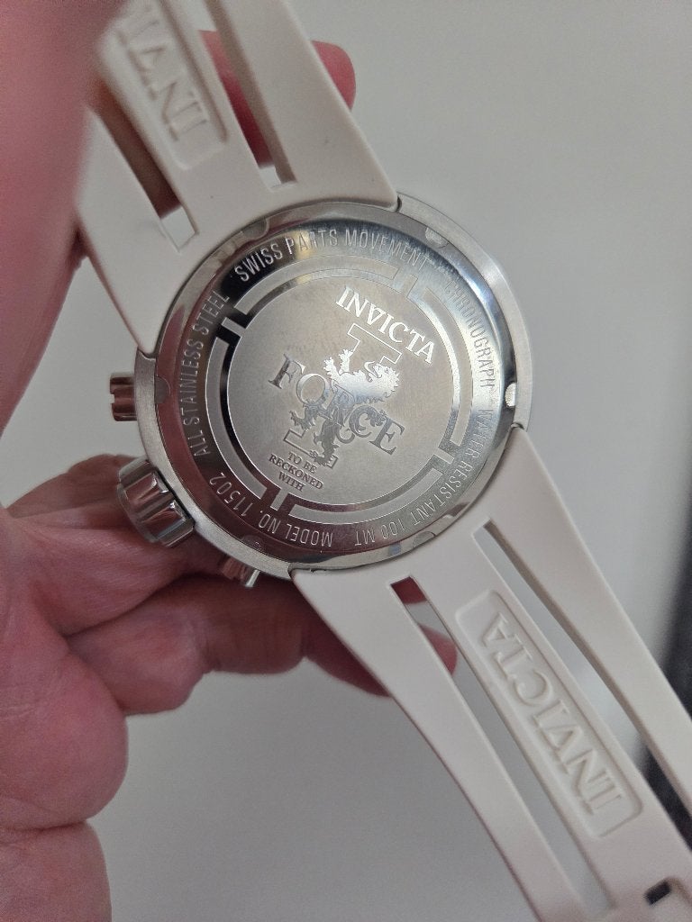Invicta herenhorloge, Handtassen en Accessoires, Kunststof, Polshorloge, Nieuw, Kunststof