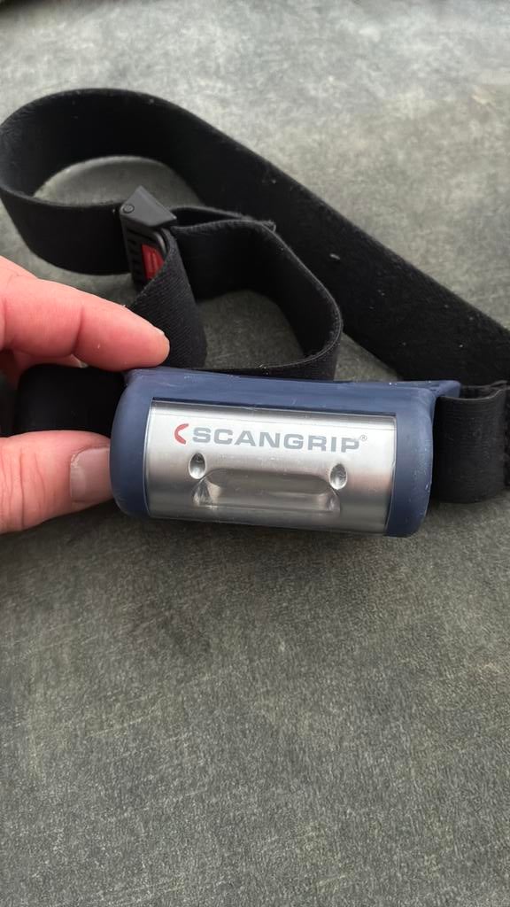 Scangrip hoofdlamp, Ophalen, Zo goed als nieuw