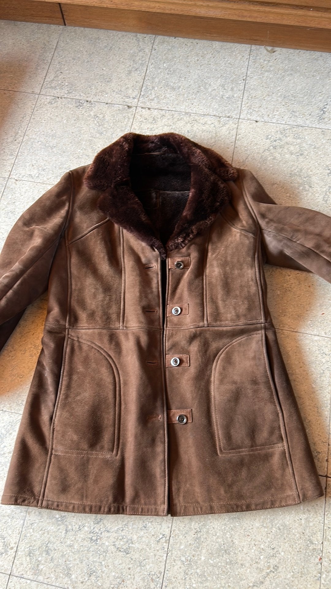 Vintage Lammy coat, Vêtements | Femmes, Enlèvement ou Envoi, Porté, Brun