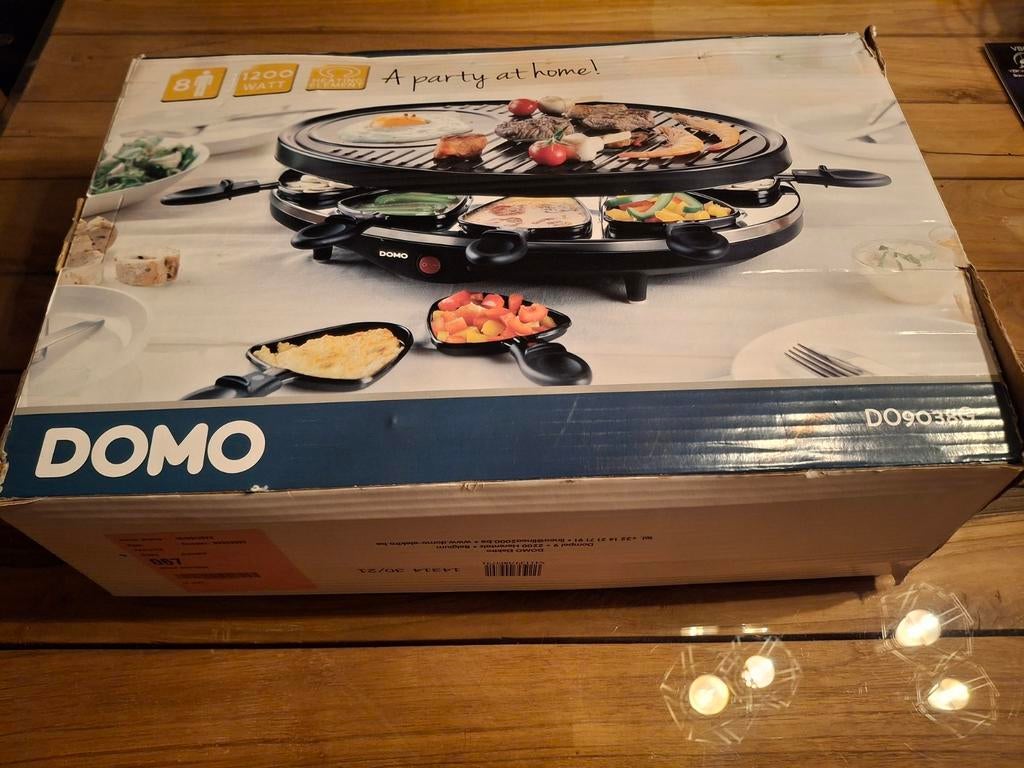 Raclette grill / gourmetstel domo, Elektronische apparatuur, Gourmetstellen, Ophalen