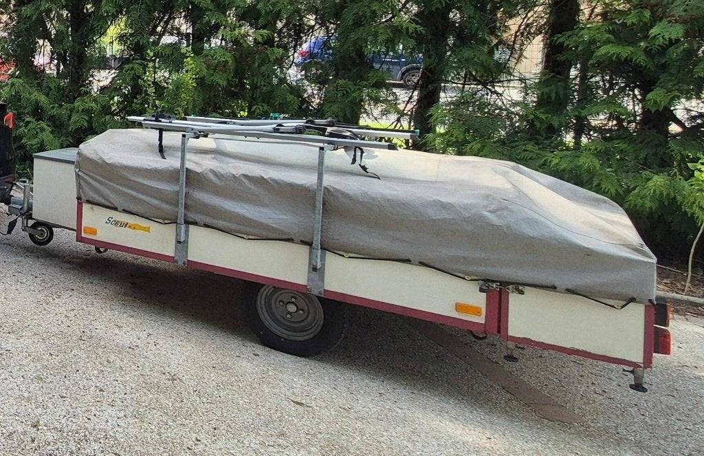 Vouwwagen, Caravans en Kamperen, Ophalen, Tot en met 4, Aanwezig, Overige merken