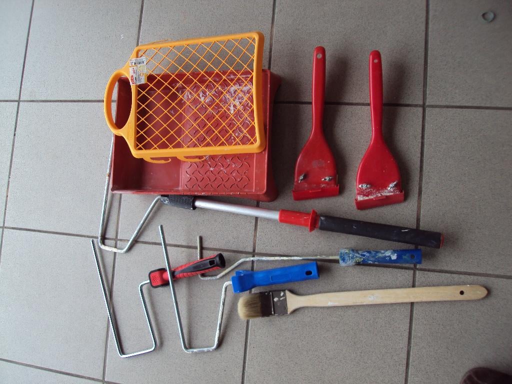 Verfgereedschap, Ophalen of Verzenden, Gebruikt