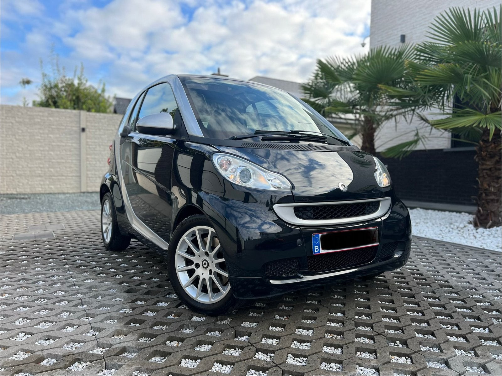 Smart For Two 1.0 Essence Automatique  1er propriétaire, Autos, Euro 5, Achat, Carnet d'entretien, Noir