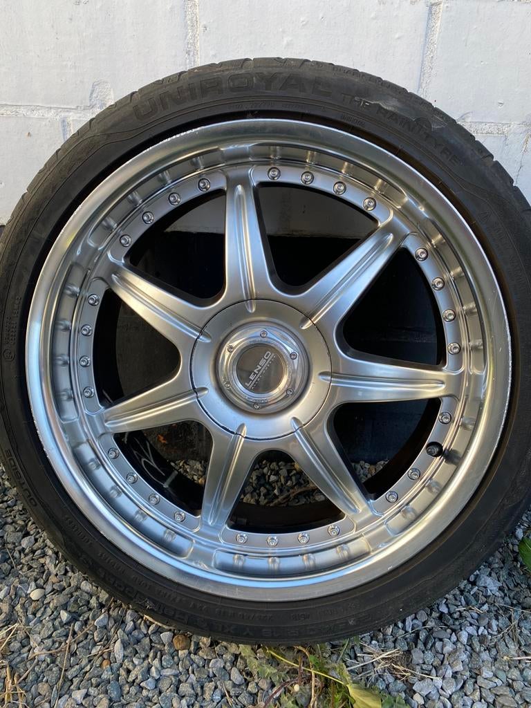 Lenso Alloy Wheels, Auto-onderdelen, Banden en Velgen, Ophalen, 18 inch, Gebruikt, Banden en Velgen