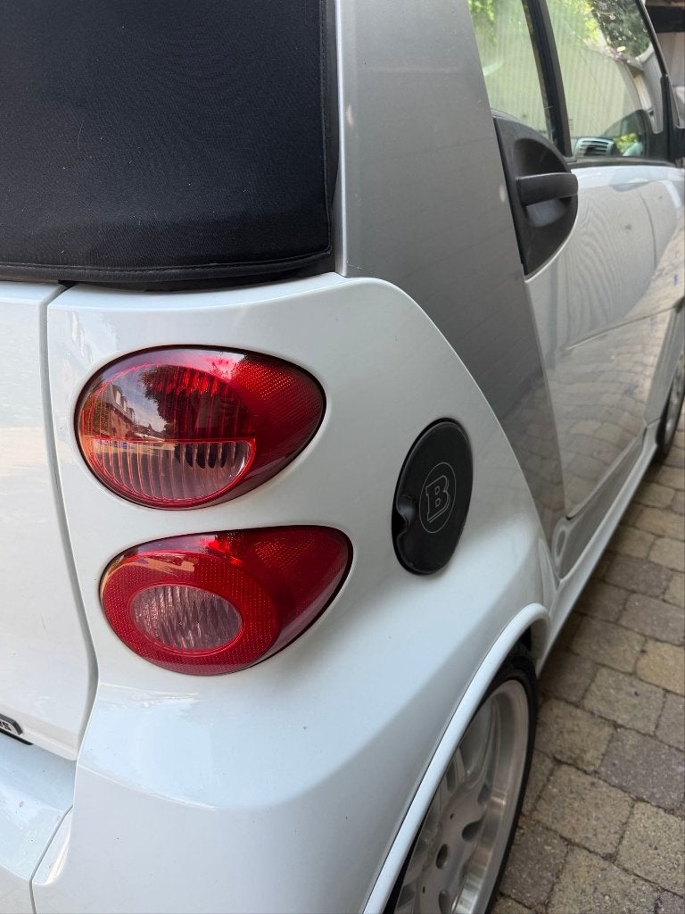 Smart Brabus, Auto's, Automaat, Achterwielaandrijving, Zwart, Cabriolet