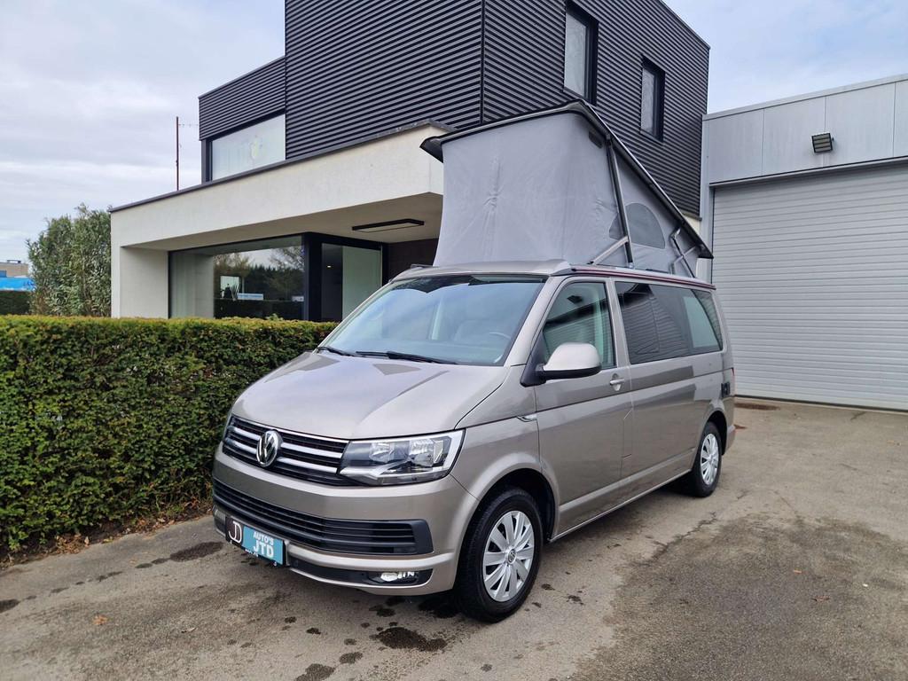 Volkswagen T6 California Ocean 150Pk met luifel en trekhaak, Autos, Achat, Entreprise, Diesel, Tissu