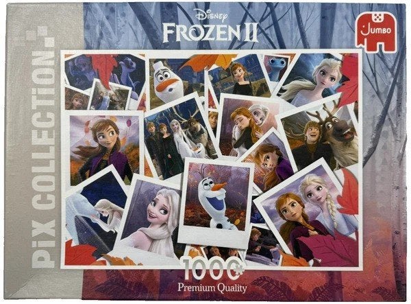 Puzzle Disney 1000 pièces La Reine des neiges II Jumbo Pixar, Envoi, 500 à 1500 pièces, Comme neuf, Puzzle