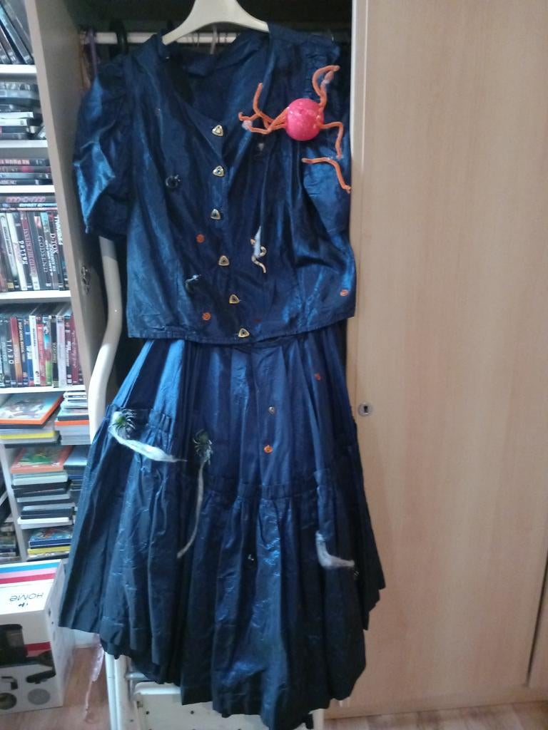 Robe halloween faite par couturière, Enlèvement ou Envoi, Bleu