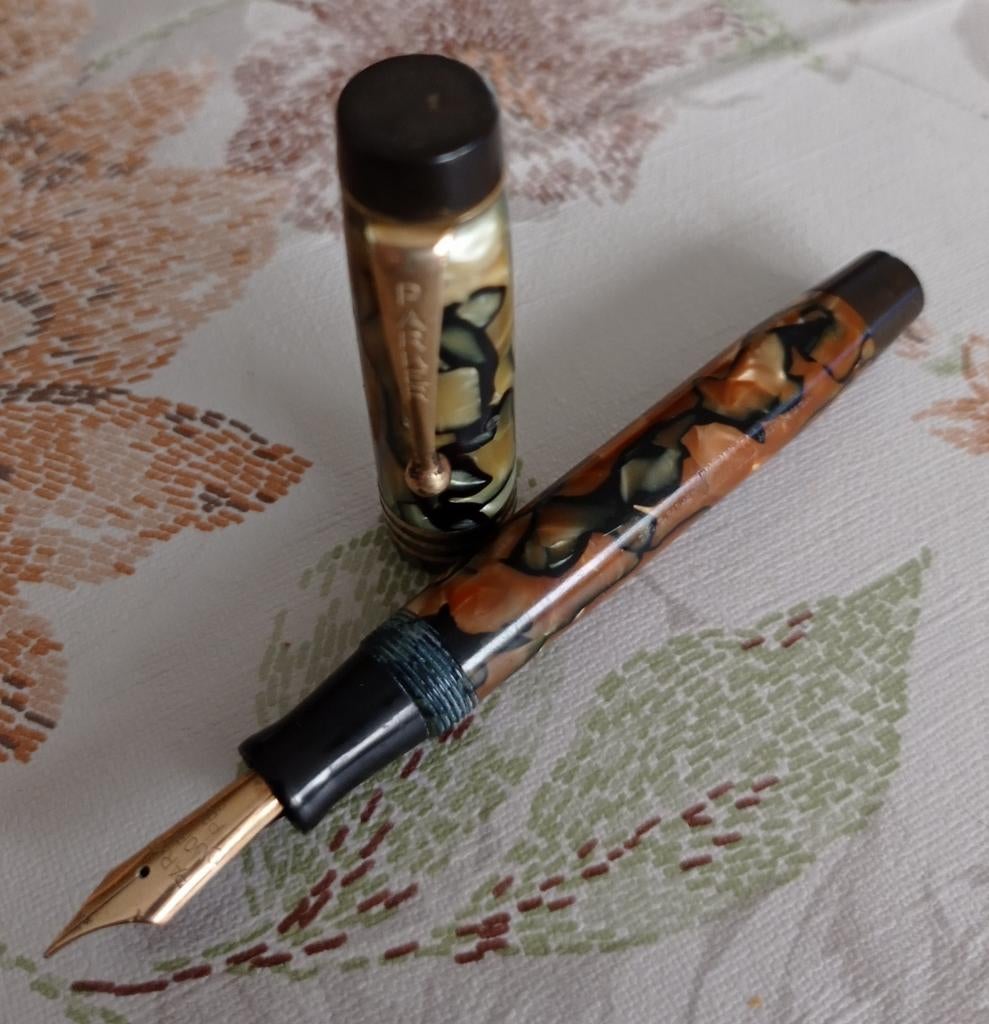 Stylo plume Parker Duofold junior 11cm, Verzamelen, Verzenden, Vulpen, Parker