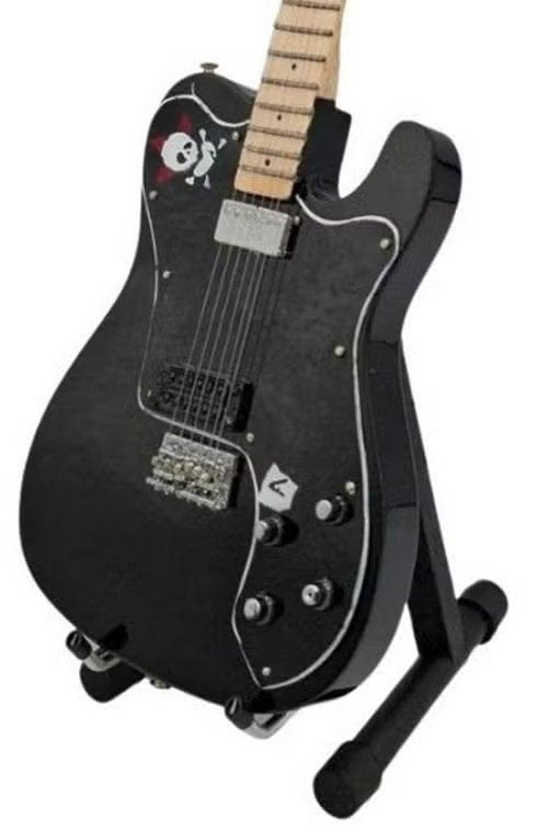 Miniatuurreplica Fender Telecaster gitaar - Green Day, Enlèvement ou Envoi, Neuf, Guitare acoustique