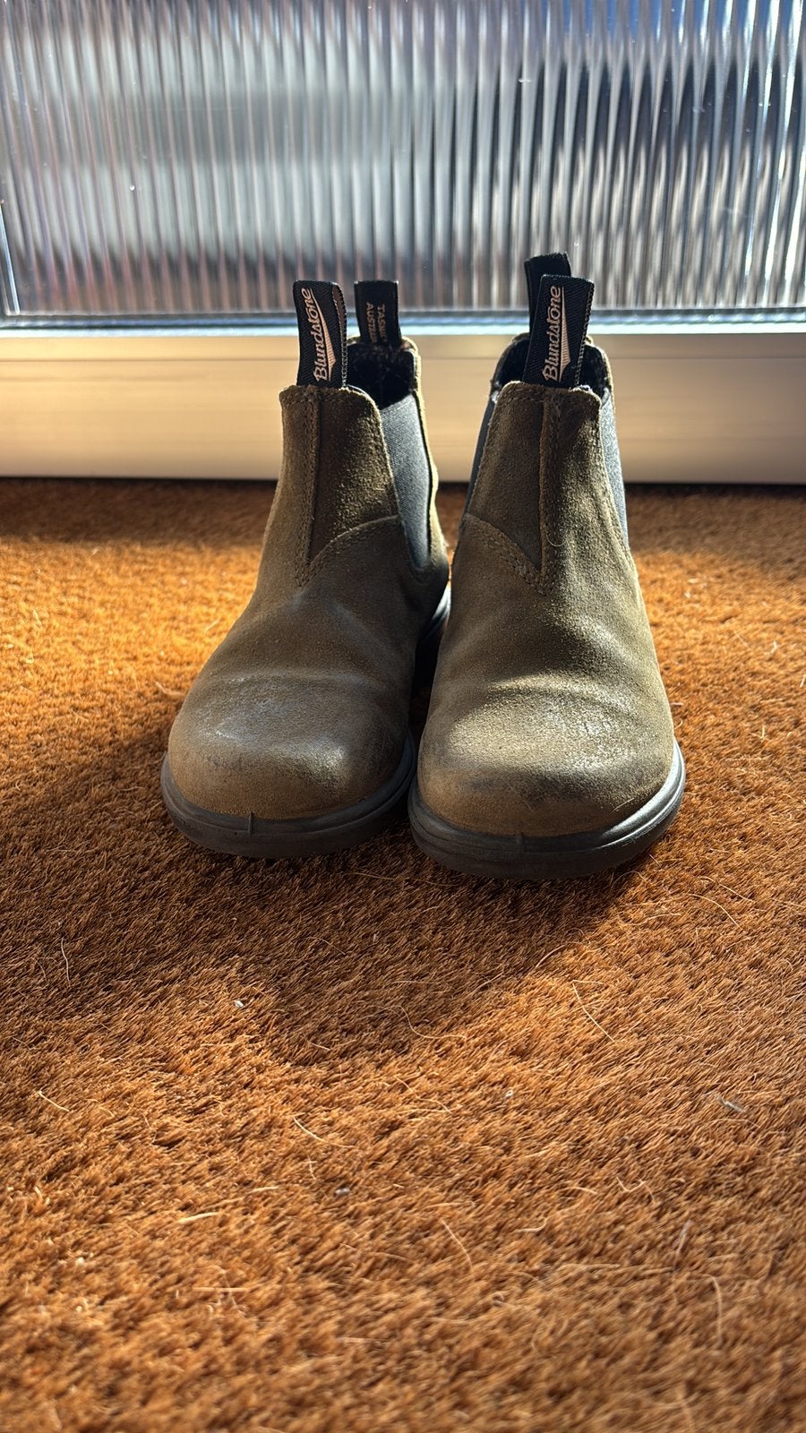 Blundstone Chelsea Boot Groen Daimn maat 13/32, Enlèvement ou Envoi, Comme neuf