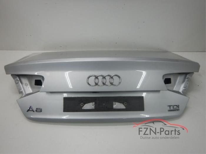 Audi A8 4H Achterklep Ice Silver LX7W, Enlèvement ou Envoi, Utilisé, Arrière, Haillon arrière