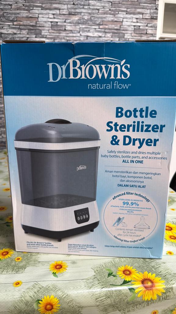 Sterilizator dr browns met droogfunctie, Ophalen, Zo goed als nieuw