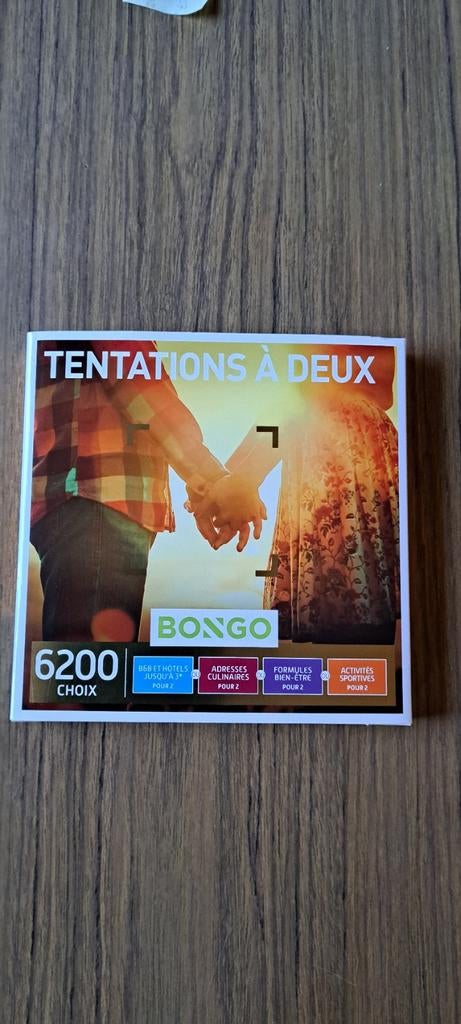 Coffret bongo neuf, Vacances