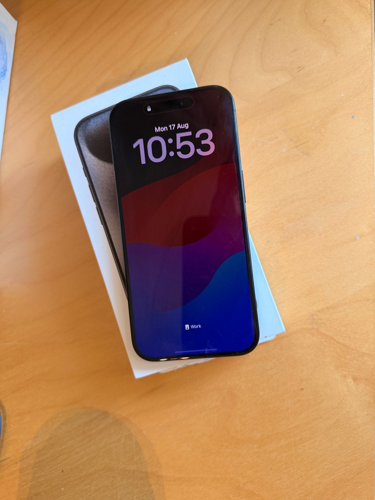 iPhone 15 Pro 128 Go – Titane Noir, Ophalen, 128 GB, IPhone 15, Zwart