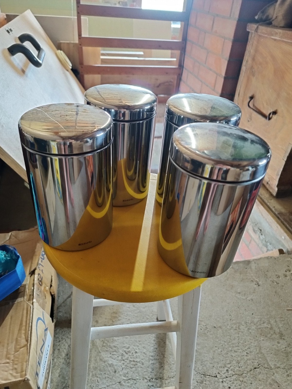 Bewaarpotjes brabantia, Muziek en Instrumenten, Percussie, Ophalen