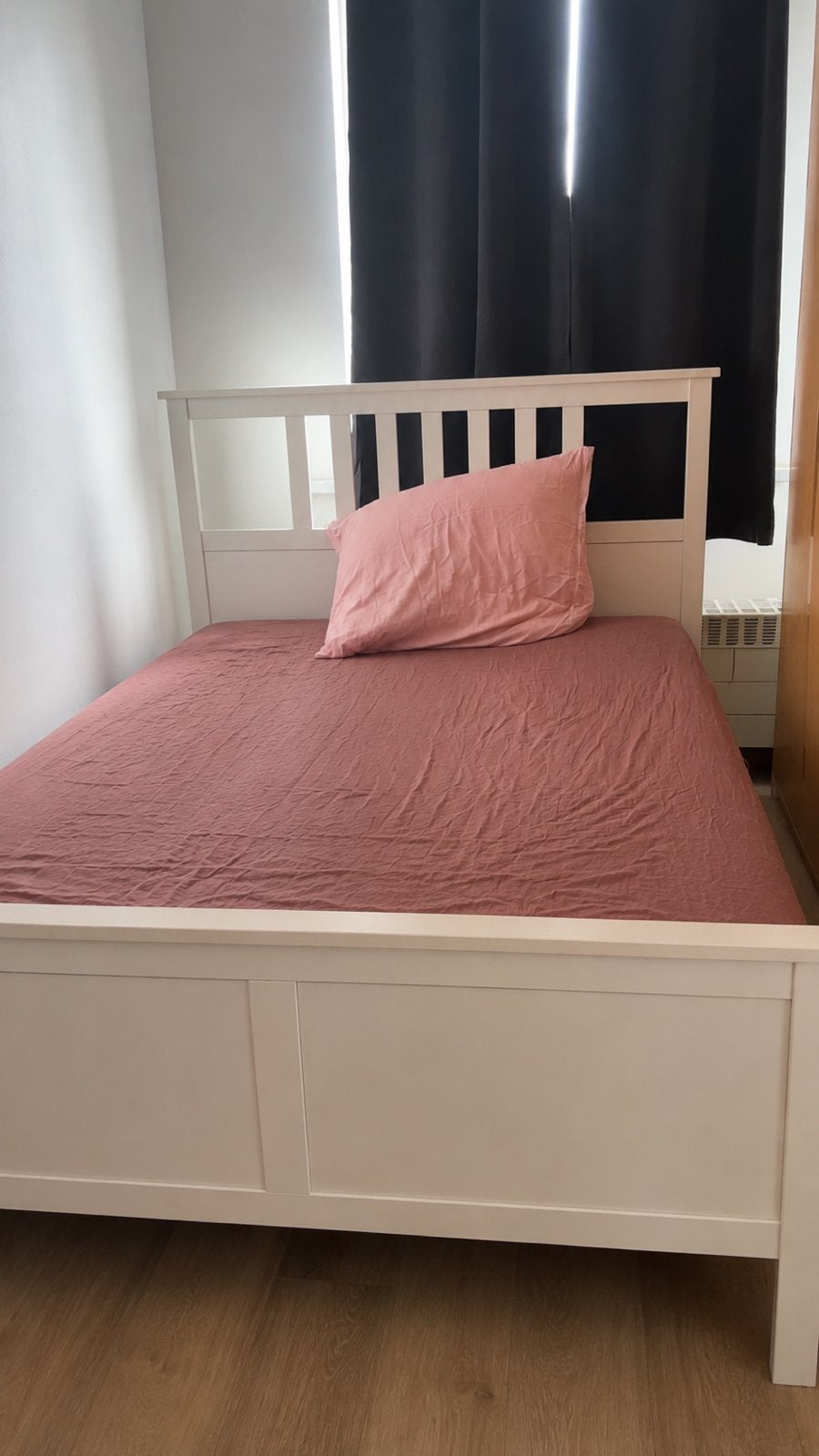 Wit bed te koop, Ophalen, Zo goed als nieuw, Wit