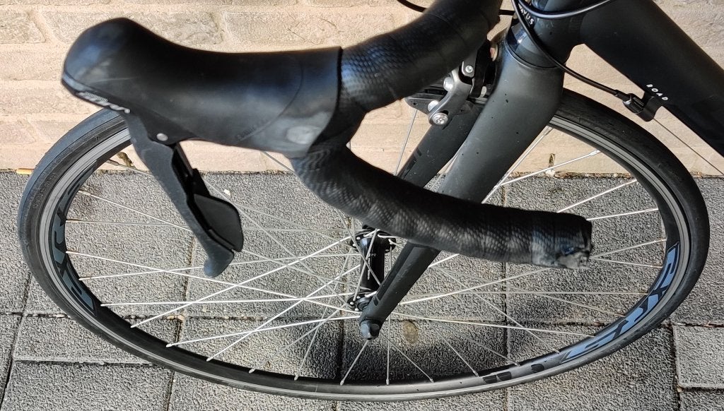 Serious Zwarte Koersfiets, Autres marques, Frein sur jante, 57 à 61 cm, Comme neuf
