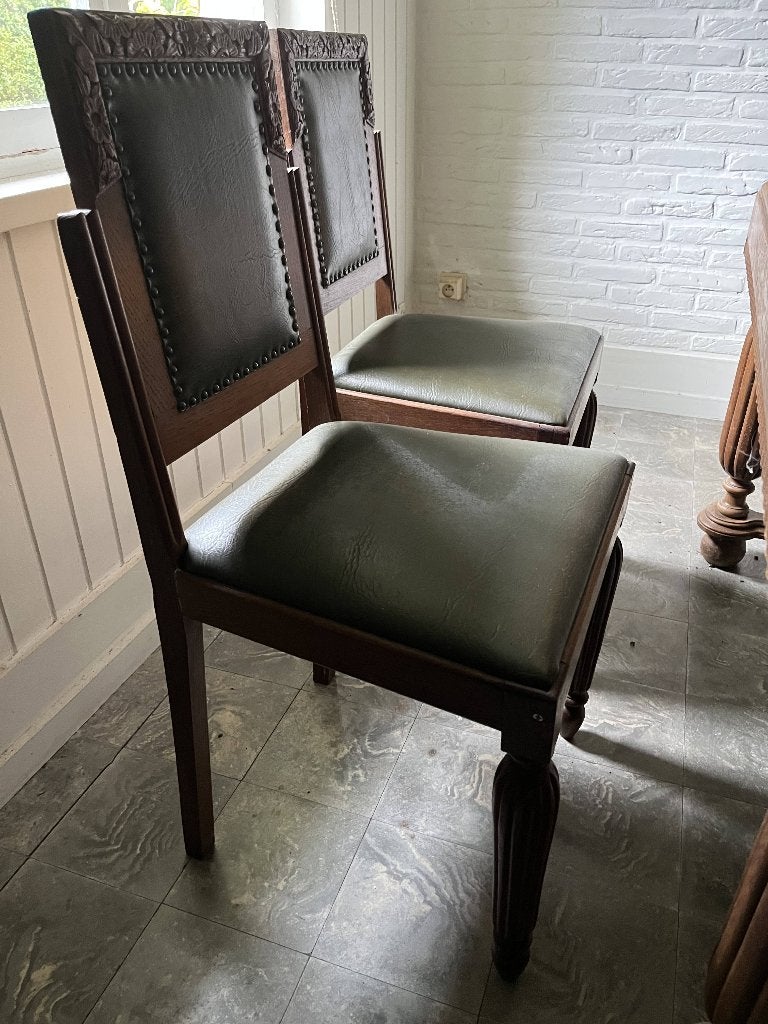 tafel + stoelen, Huis en Inrichting, Ophalen, Gebruikt