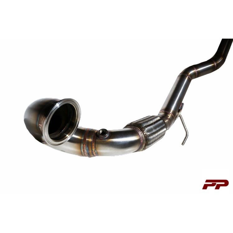 Downpipe Décata Inox 76mm – Audi S3/Golf 7 R(2013 - 07/2018), Auto diversen, Auto-accessoires, Nieuw, Ophalen of Verzenden