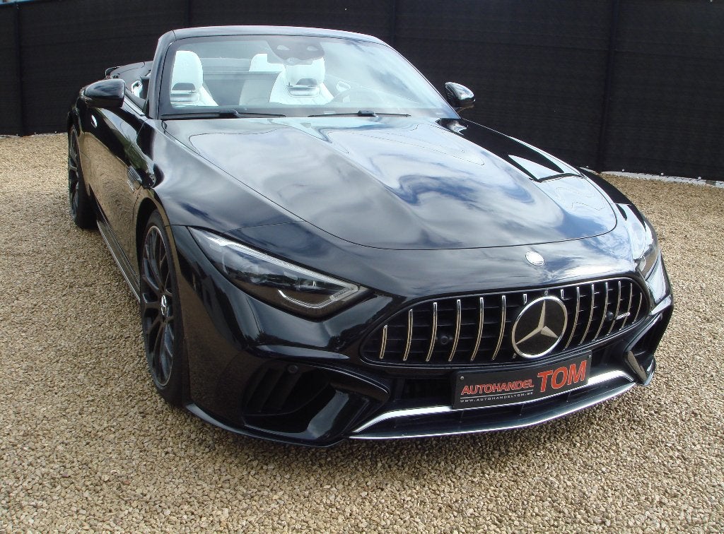 MERCEDES SL 55 AMG 4-MATIC * LIFT * CARBON PACK * BURMESTER, Autos, Cuir, Achat, Entreprise, Cabriolet