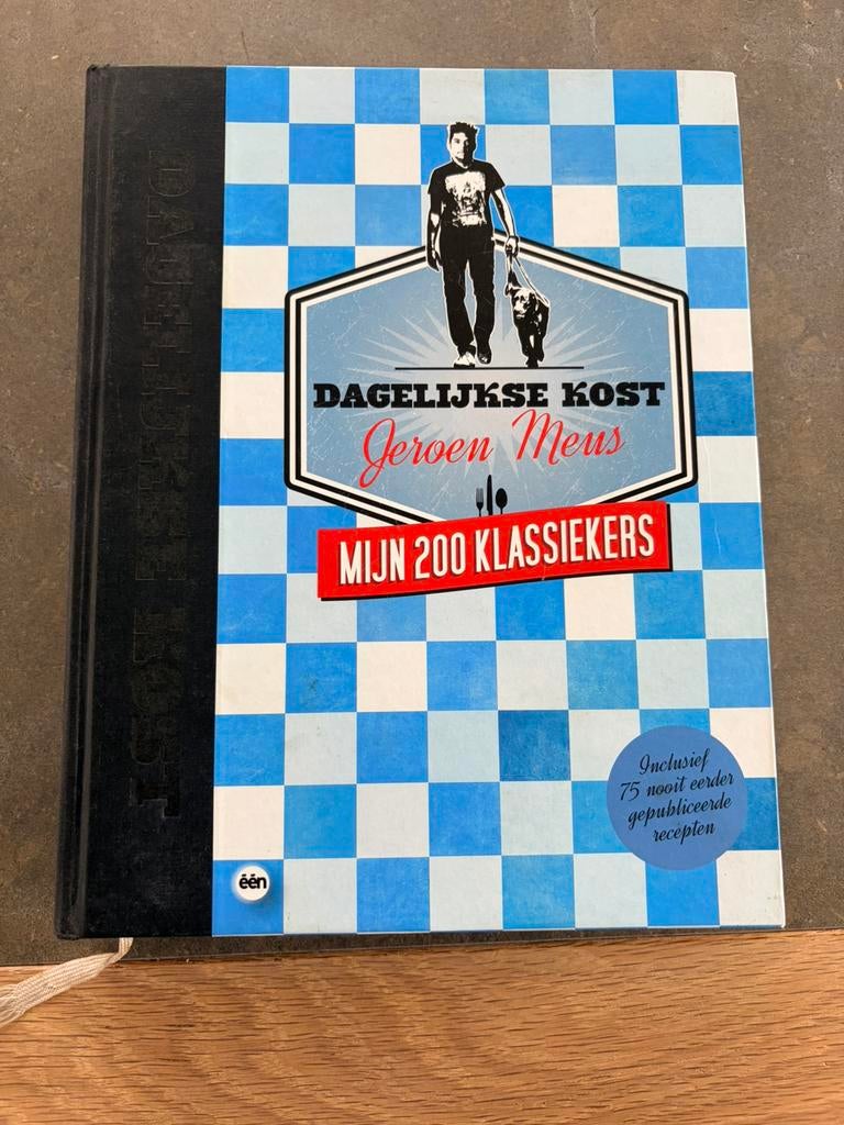 Kookboek Dagelijkse Kost Jeroen Meus Mijn 200 Klassiekers, Boeken, Kookboeken, Zo goed als nieuw, Voorgerechten en Soepen, Hoofdgerechten