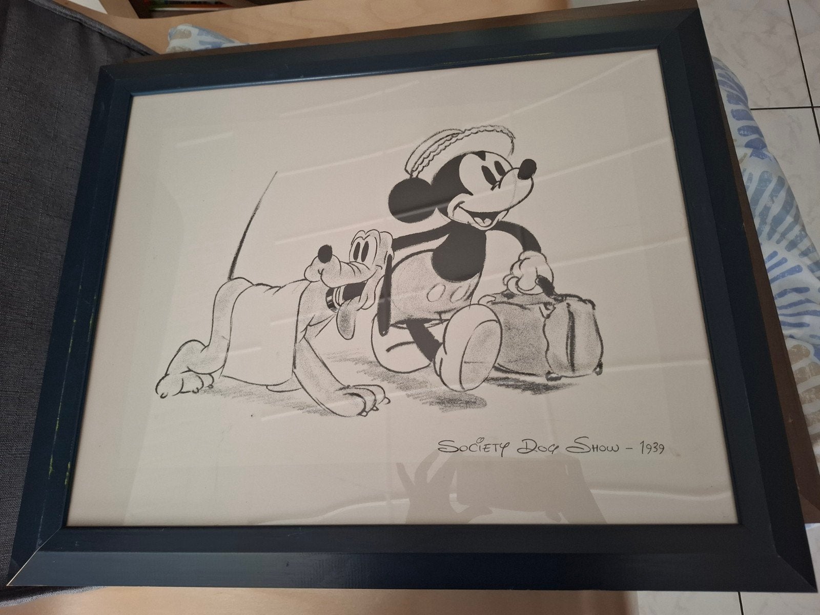 zeefdruk mickey, Antiquités & Art, Art | Dessins & Photographie, Enlèvement, Sérigraphie