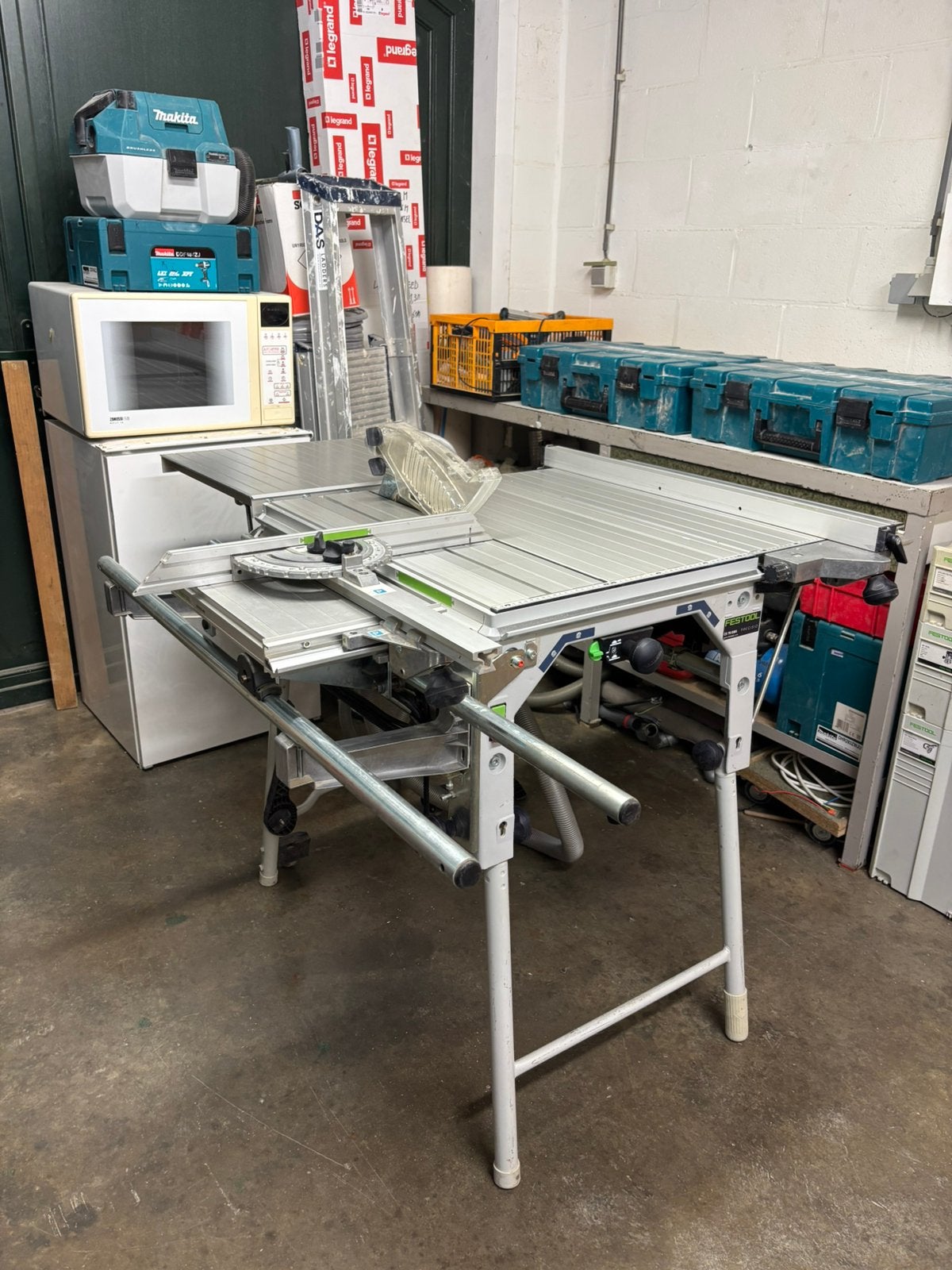 Festool cs70 mobile zaagmachine, Ophalen, 70 mm of meer, Overige typen, Zo goed als nieuw