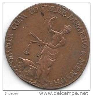 Clausthal jeton 1753-1790 consillo & Fortuna (J. W. SCHLEMM, Enlèvement ou Envoi, Allemagne, Monnaie en vrac