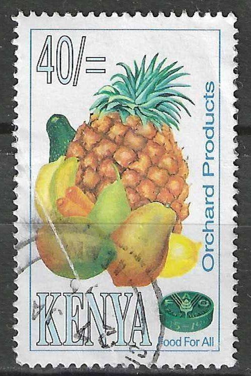 Kenya 1995 - Yvert 622 - 50 ans de la FAO - 40 s. (ST), Envoi, Affranchi