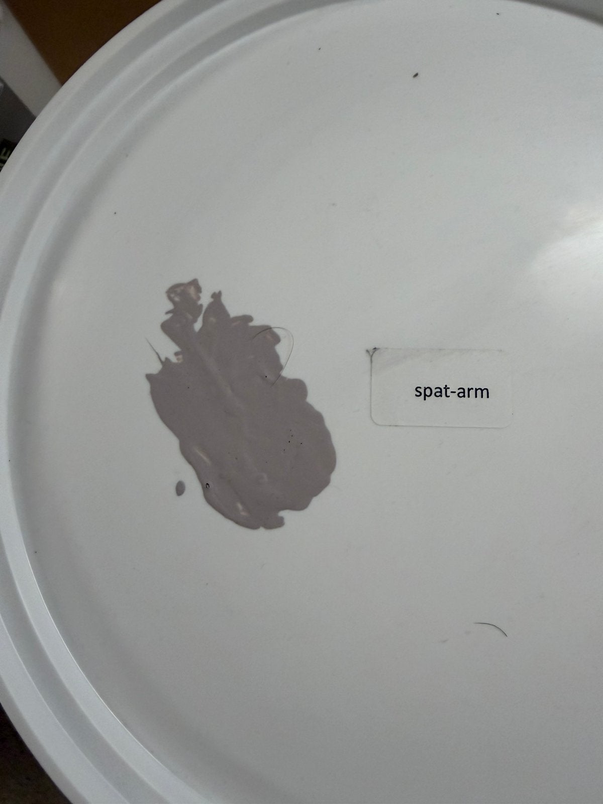 Paarsgrijze muurverf voor binnen en buiten 10liter, Hobby en Vrije tijd, Schilderen, Ophalen, Nieuw, Acrylverf