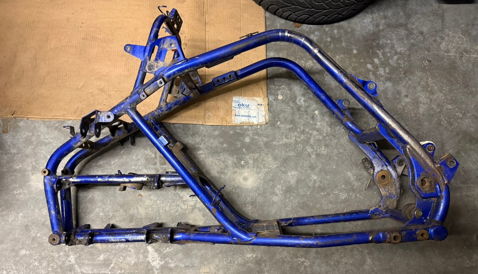 Yamaha raptor 660 chassis zonder papieren, Motos, Enlèvement, Utilisé