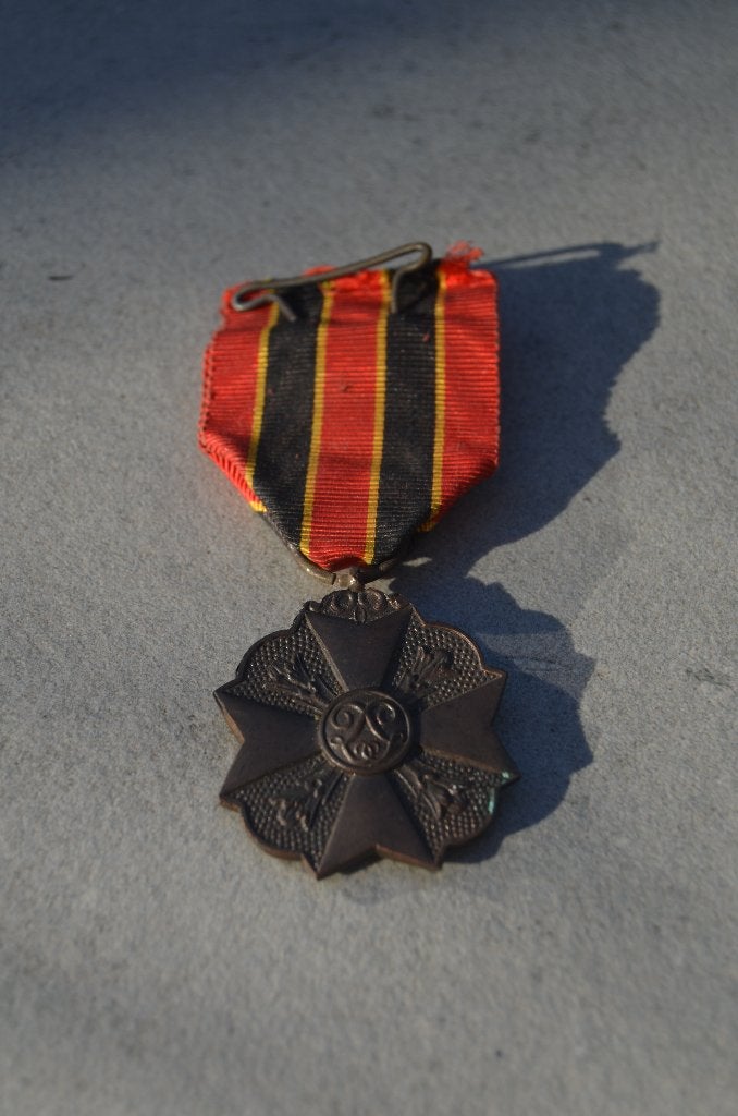 Belgische Burgerlijke Medaille, Ophalen of Verzenden, Brons