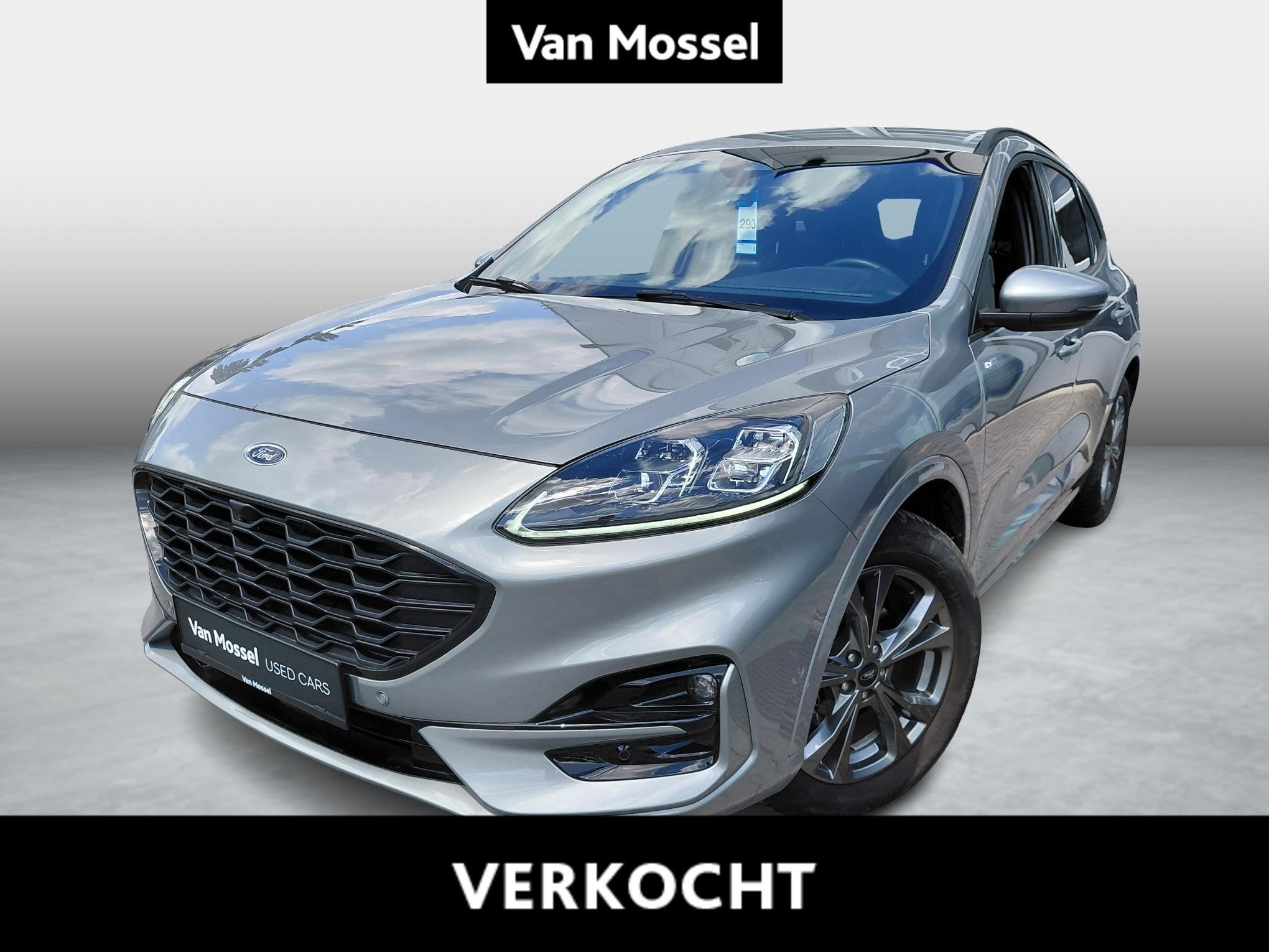 Ford Kuga FHEV ST Line X - Trekhaak - Elektrische zetels, Auto's, Stof, Gebruikt, 4 cilinders, 1701 kg