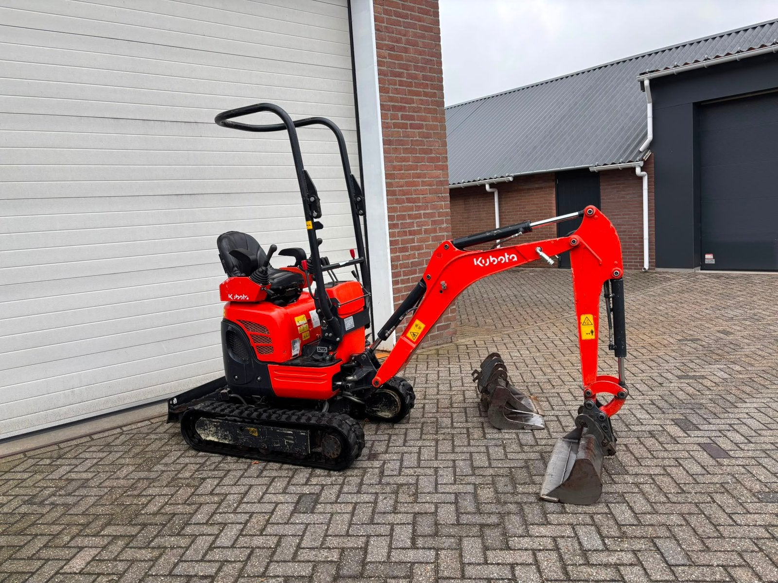 Kubota U10-3 Servo Minigraver graafmachine, Zakelijke goederen, Ophalen