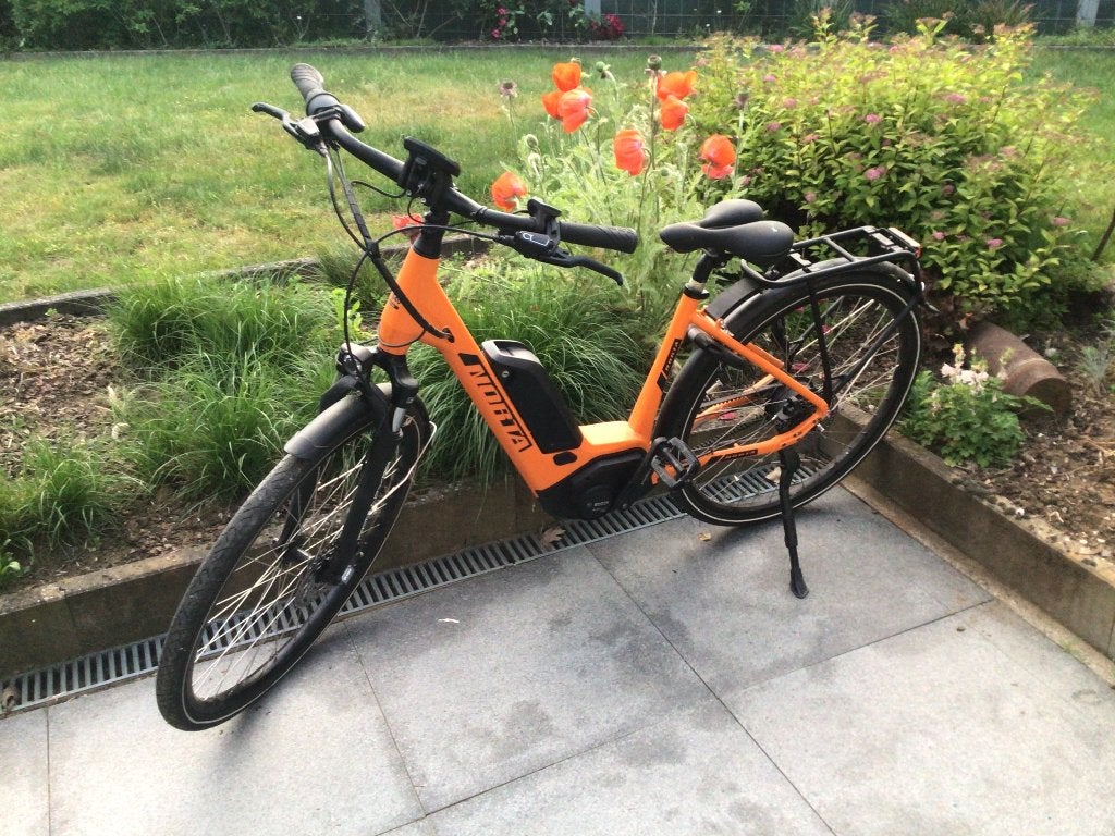 Elektrische dames fiets, Fietsen en Brommers, Nieuw, 50 km per accu of meer, 55 tot 59 cm, Ophalen