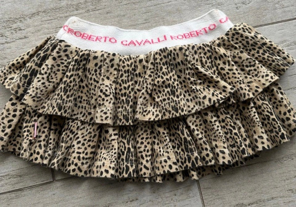 Roberto Cavalli rokje 122, Ophalen of Verzenden, Zo goed als nieuw, Meisje, Jurk of Rok