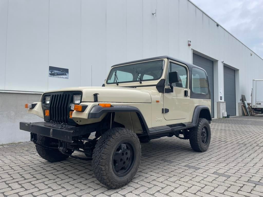 Jeep wrangler oldtimer nieuwstaat gekeurd!, Auto's, Bedrijf, Te koop, Wrangler