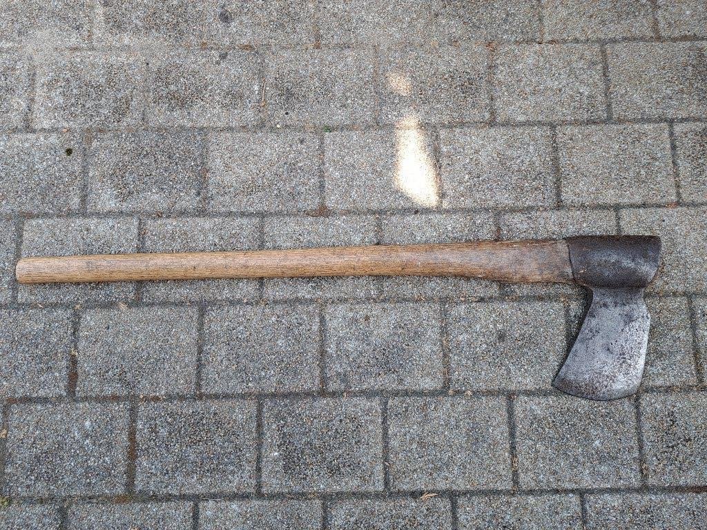 Bijl, Jardin & Terrasse, Outils à main, Enlèvement, Utilisé, Hache