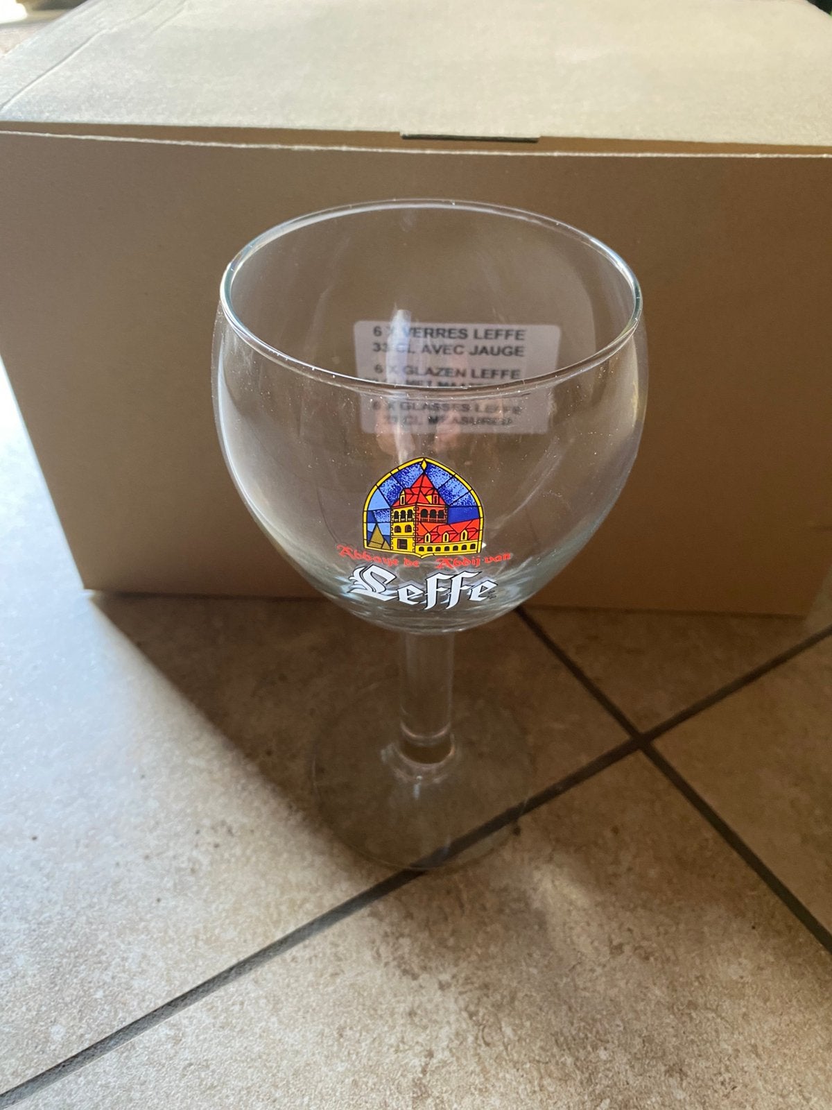 Leffe glazen, Verzamelen, Ophalen, Nieuw, Glas of Glazen, Leffe