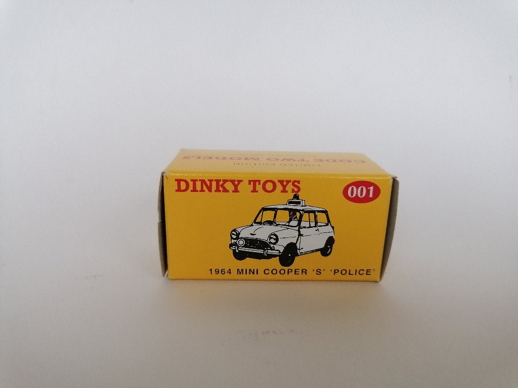 Dinky Matchbox 1964 Mini Cooper S Police, Hobby en Vrije tijd, Ophalen of Verzenden, Gebruikt, Auto, Matchbox